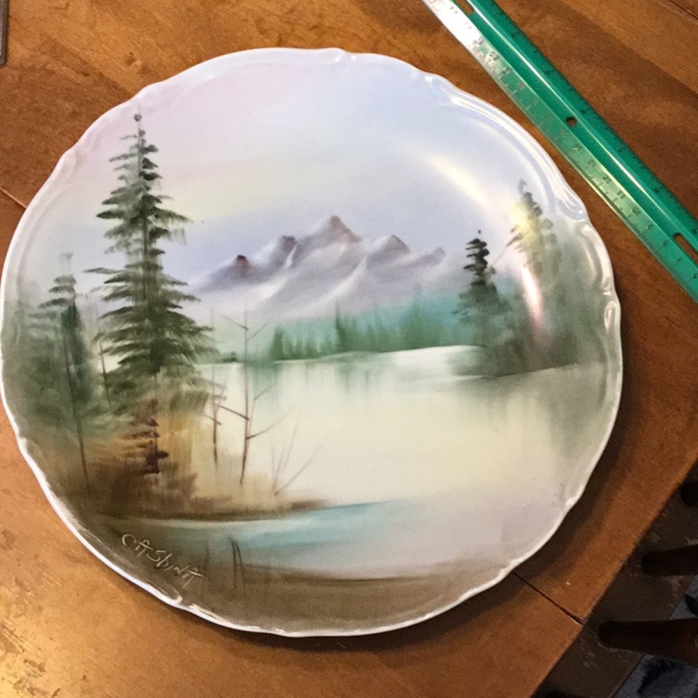 Vintage artist signed decor